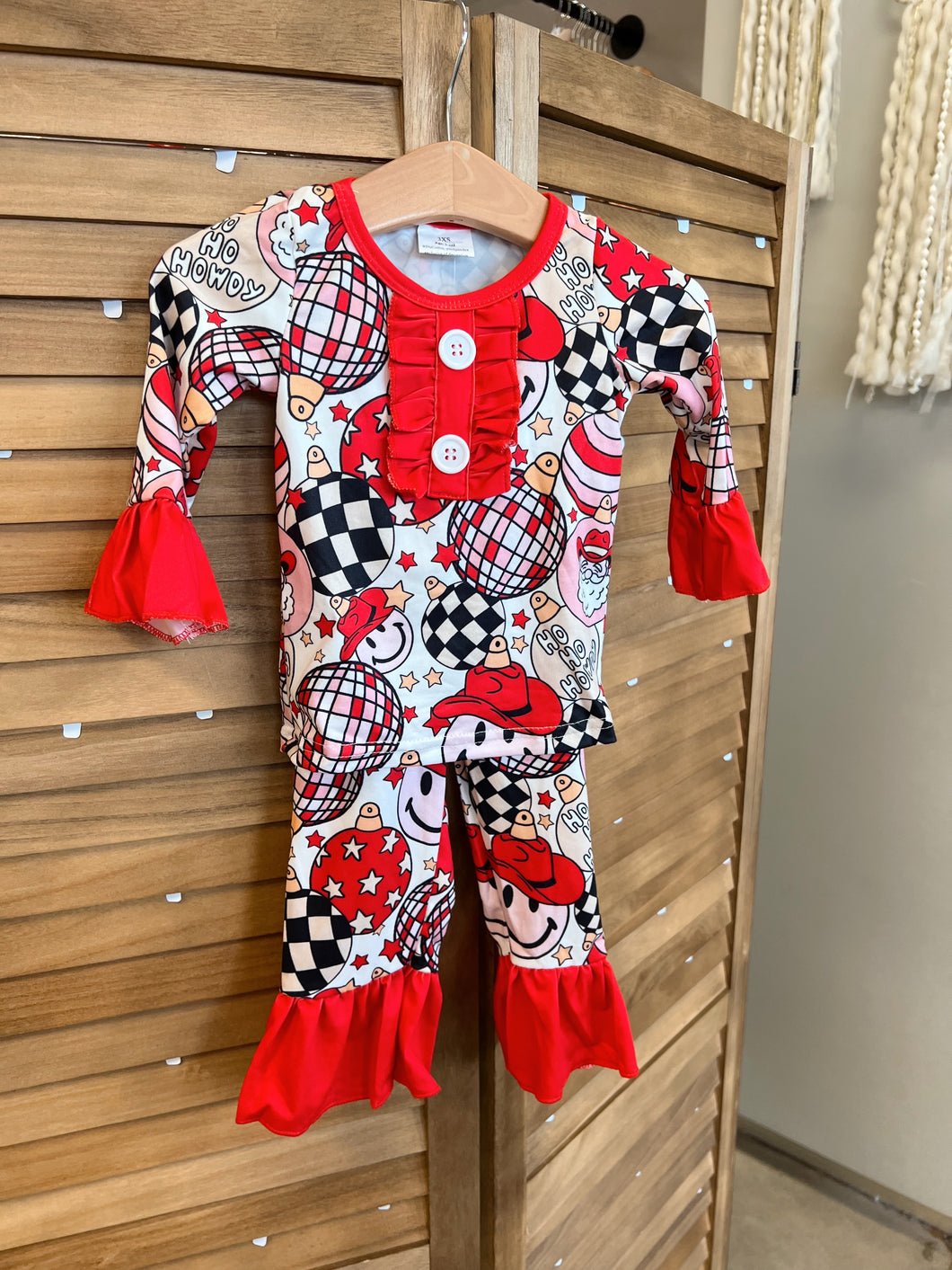 Gg Western Girls Brand Pajama Set - Ropes and Rhinestones