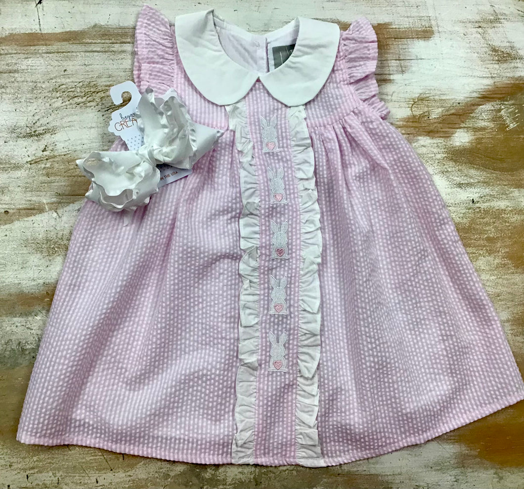 Pink Ruffle Bunny Dress