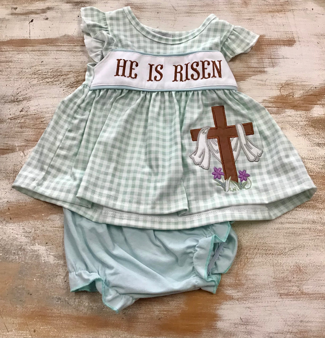 He Is Risen Bloomer Set