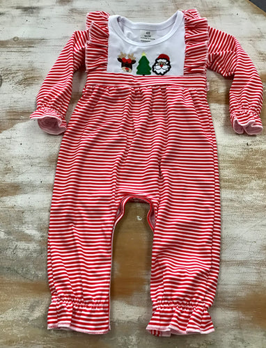 Christmas Trio Romper