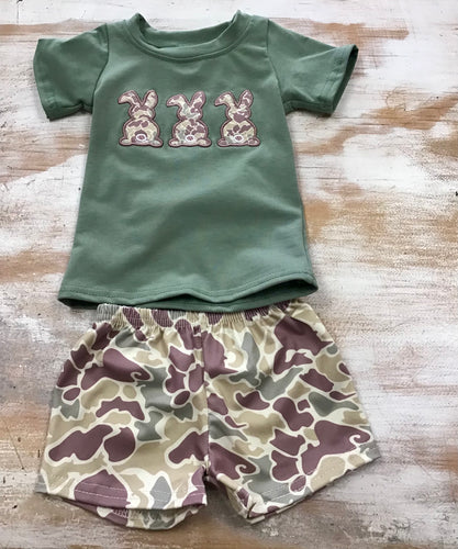 Camo Bunny Set