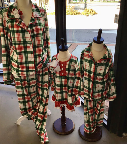 Christmas Plaid PJs