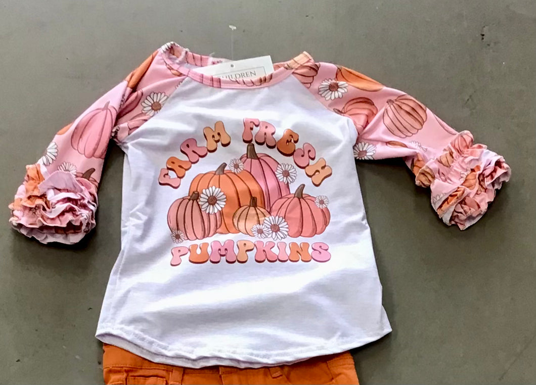 Farm Fresh Pumpkin Raglan