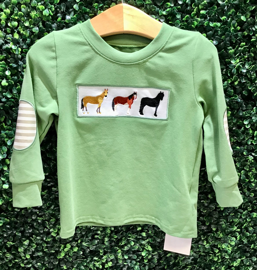 Green Horse Shirt